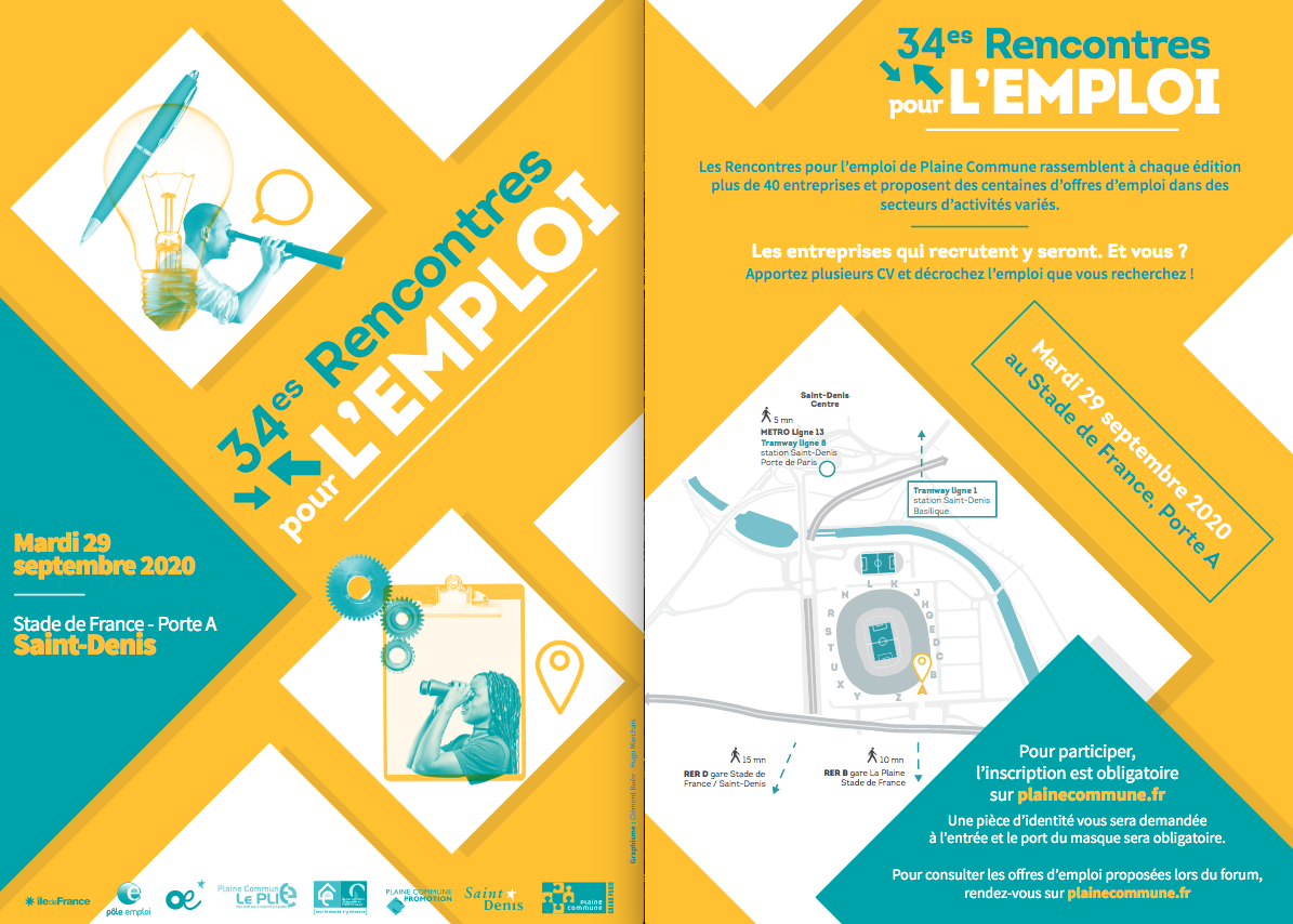 Flyer Rencontres pour l'emploi