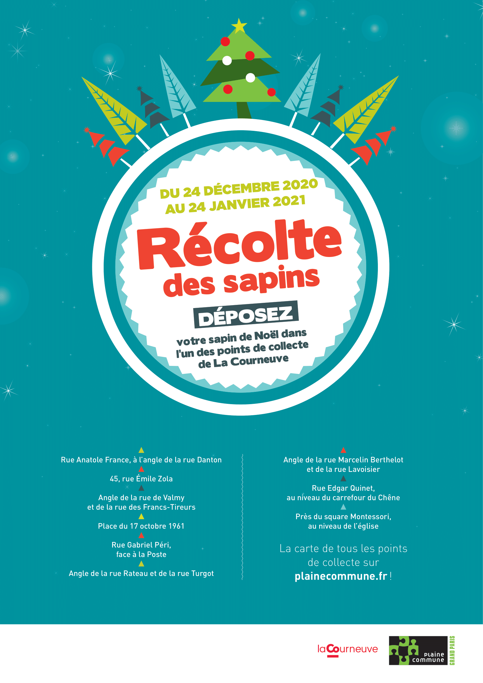 Collecte sapins