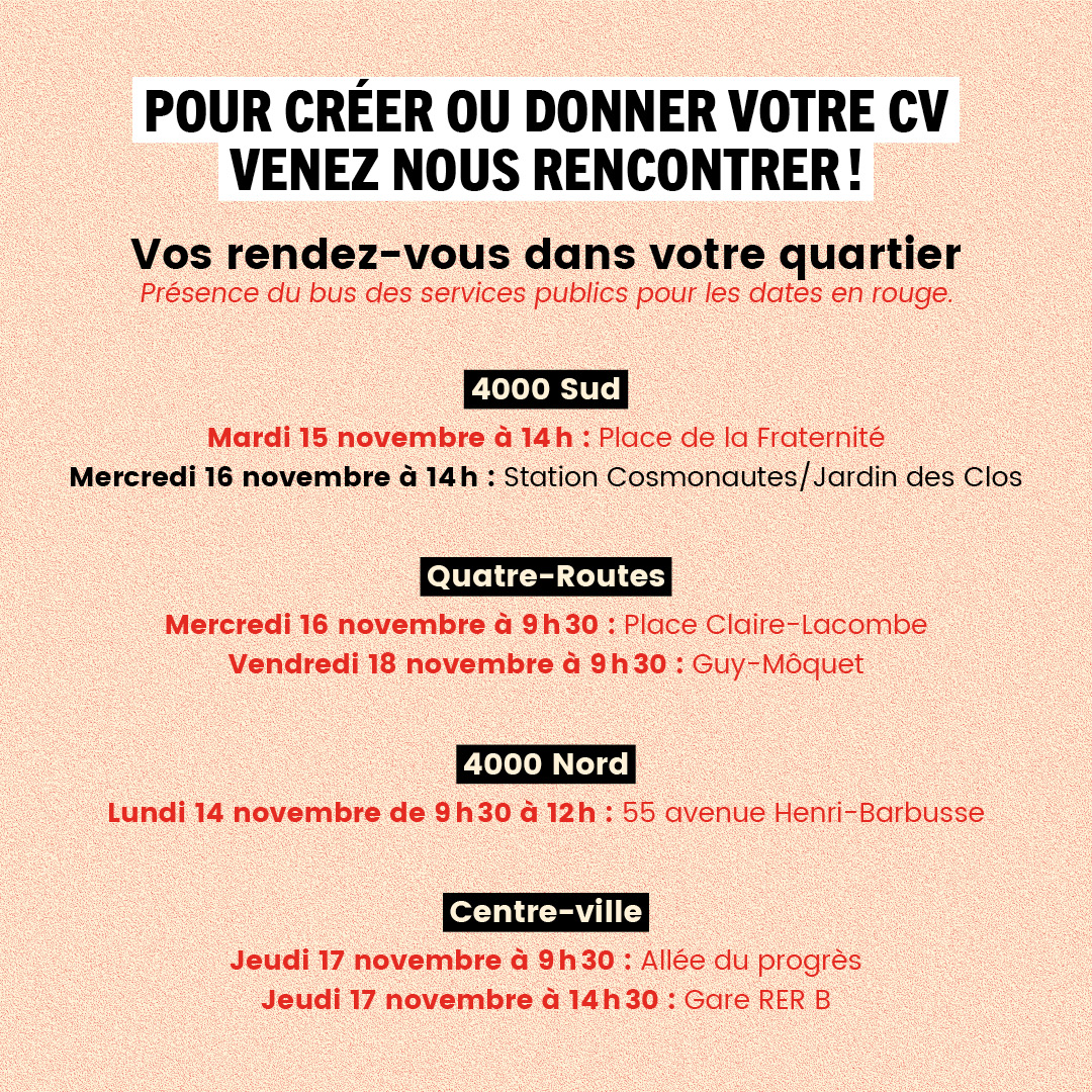 rendez-vous hebdomadaires