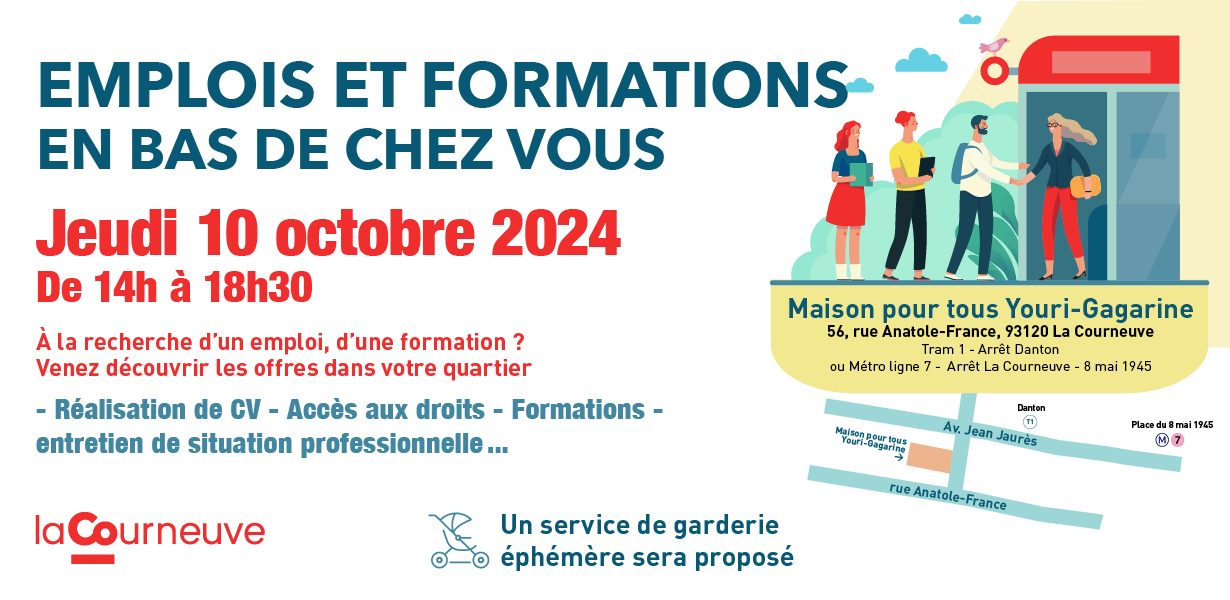 Emploi et formation en bas de chez vous