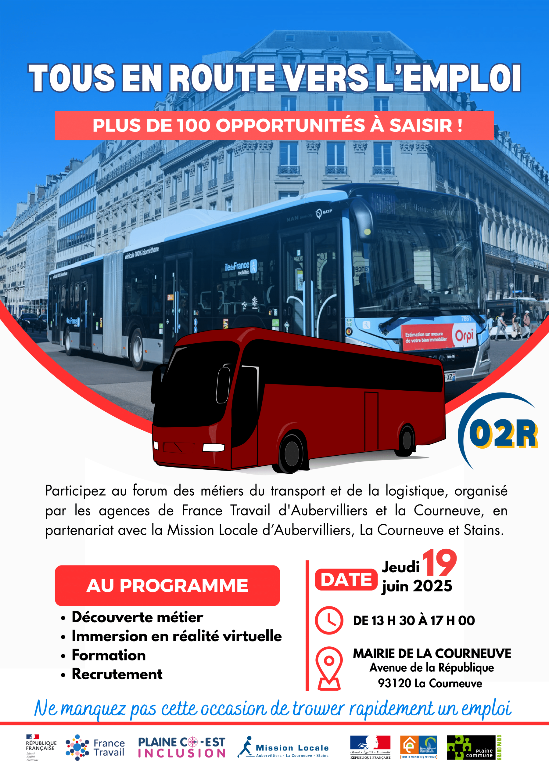 Tous en route vers l'emploi