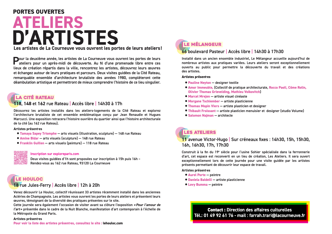 Ateliers d'artistes