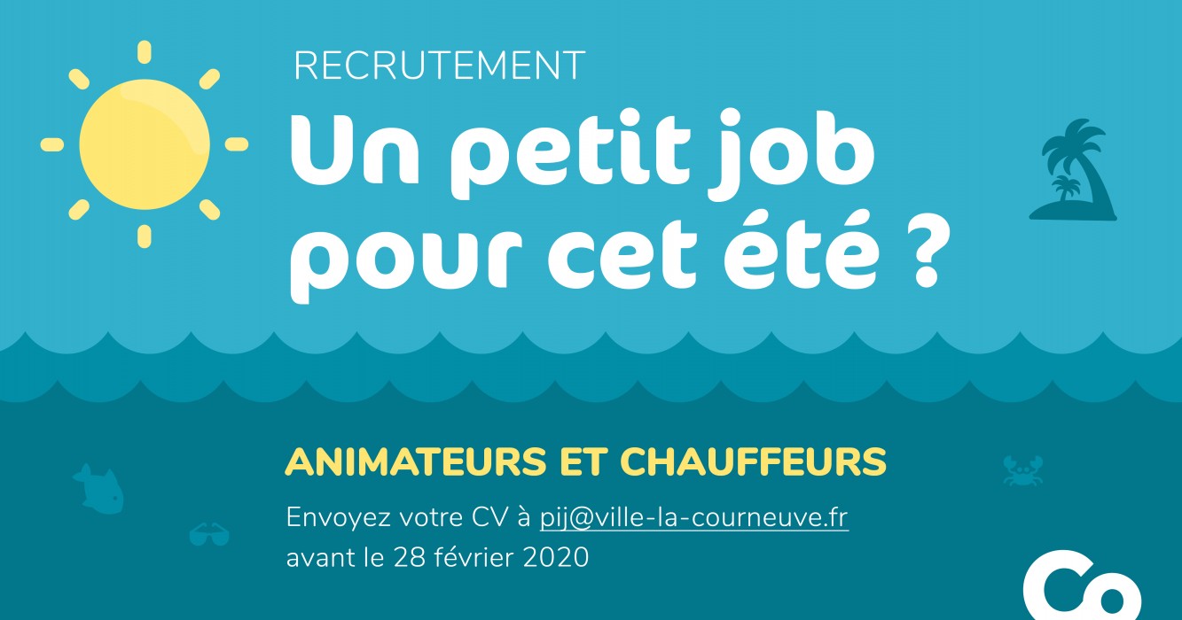 Un Job Pour L Ete Postulez Avant Le 28 Fevrier La Courneuve