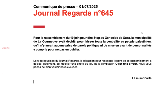 Comuniqué