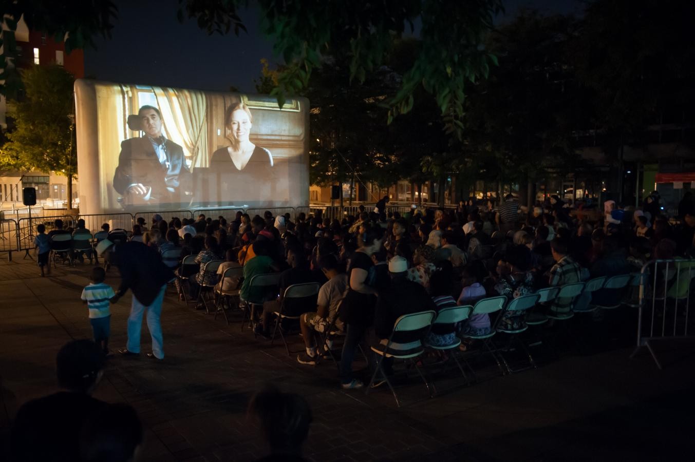 ciné en plein air